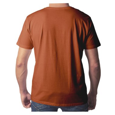 Bu Backview Artistic Mens T-Shirt Mockup 'ı kullanarak harika tasarım fikirlerinizi kolaylıkla hayal edebilirsiniz. Kahverengi Alpaca Renkli