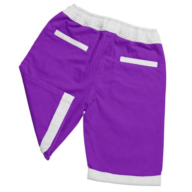 Sadece birkaç tıklama ile şık bir fotoğraf yapmak, bu Back View Sweet Cotton kısa Mor Vanity Renkli Mockup