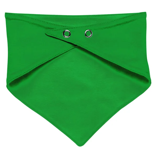 stock image A realistic Back View Fantastic Baby Scarf Mockup In Green Bee Color to help you provide a luxurious design