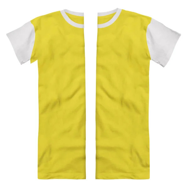 Eine Hochauflösende Awesome Cotton Shirt Mockup Golden Kiwi Color Ihnen — Stockfoto