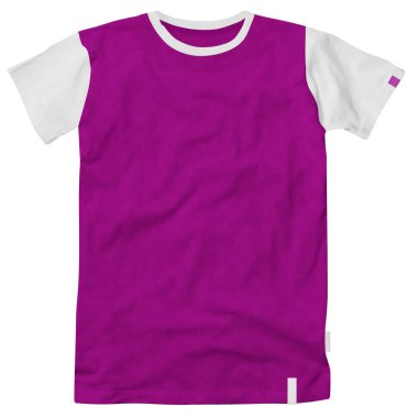 Modaya uygun fotoğraflar çekin ve asla en sevdiğiniz müşterinizi kaybetmeyin. Bu Mor Renkli Ön Görünüm Sanatsal Moda Tişörtü ile.