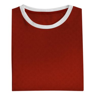 Logonuzu veya tasarımınızı bu Katlanmış Görünüm Fantastik T-Shirt Mockup 'a Russet Kahverengi Rengi ile ekleyin, daha gerçekçi olacaktır