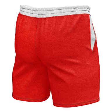Sadece bir kaç tıklamayla tasarımlarınızı Yan Görünüm Mens Kısa Füzyon Kırmızı Rengi 'nde hayal edebilirsiniz.