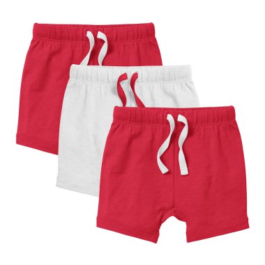 Tasarım sürecinizi hızlandırın ve bu şaşırtıcı bebek şortu modeliyle Gerçek Kırmızı ve Beyaz renkte daha çarpıcı hale getirin