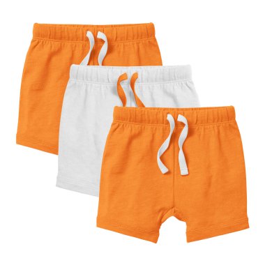 Bu Turuncu Kaplan ve Beyaz Renkli Süslü Bebek Şortuyla tasarım sürecinizi daha hızlı ve daha çarpıcı hale getirin.