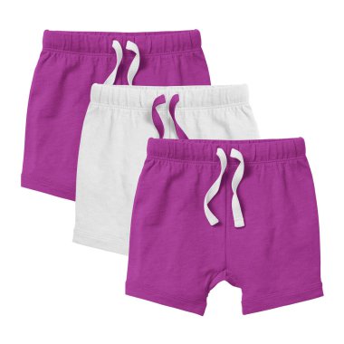Tasarım sürecinizi bu şaşırtıcı Bebek Şortu Mor ve Beyaz Şortuyla daha hızlı ve daha çarpıcı hale getirin