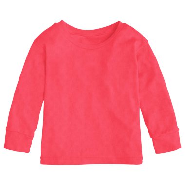 Bu hayali uzun kollu çocuk tişörtü, Geranium Pembe renkli, logo veya marka tasarımınızı daha hızlı uygulamanıza yardımcı olacak.