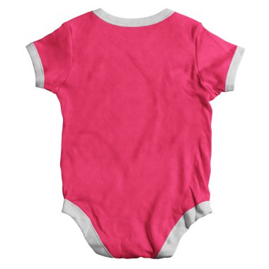 Tasarım sürecinizi hızlandırın ve daha çarpıcı hale getirin. Bu Geri Bakış Değerli Kısa Kollu Bebek Vücut Giysisi Modeli ile Geranium Pembe Renkli.