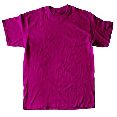 Bu Fotorealistik T-shirt 'le logo tasarımınızı daha güzel yapabilirsiniz Mor Renkli Çarpıcı Tişört Giyin.