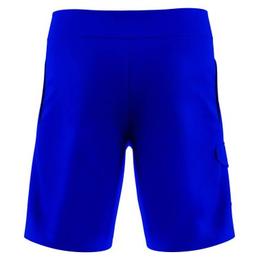 Tasarımınızı bu arka plan fantezi erkek şortuna yapıştırın Deniz mavisi renginde ayarlayın ve her şey gerçek görünsün.