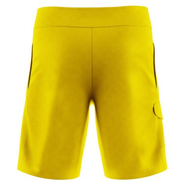 Tasarımınızı bu Arka Görünüm Süslü Erkek Şortuna Yapıştırın Altın Kivi Rengi ile her şey gerçek görünecektir.