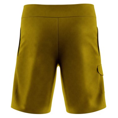 Tasarımınızı bu Arka Görünüm Süslü Mens Şortuna yapıştırın Russet Kahverengi Rengi ile ayarlayın ve her şey gerçek görünecektir.