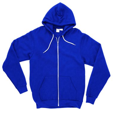 Logonu ya da tasarımını bu Ön Görünüm 'e yapıştır Fermuarlı Kapüşonlu Mock Up' ı Deniz mavisi renginde çalıştır ve her şey güzel görünsün.