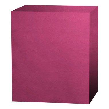 Prizma Pembesi Rengi Güzel Kutu Modeliyle Profesyonel Tasarımlarınızı Gösterin.