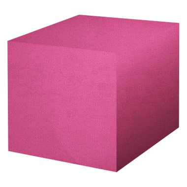 Prizma Pembesi Rengi Mükemmel Kutu Modeliyle Tasarımlarınıza ya da Logolarınıza Nihai Biçim Yap.