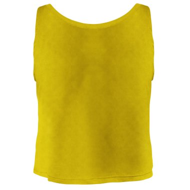 Tasarımınızı Bu Arka Görünüm Klasik Kadınlar Üst Üstü Sarı Ayva Rengi ile Gerçekçi bir şekilde Gösterin.