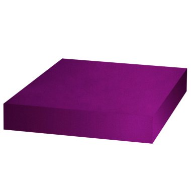 Ürünlerinizin logosunu ya da tasarımınızı bu parlak kutu ile Sümbül Mor Rengi ile tanıtın.