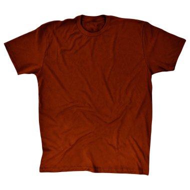 Tasarımlarını, bu akçaağaç rengi kahverengi tişörtle en iyi şekilde sergileyebilirsin..