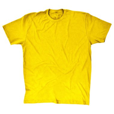 Tasarımlarını, bu sarı ayva renginde, sevimli pamuk tişört mankeniyle gösterme zahmetinde bulunabilirsin..