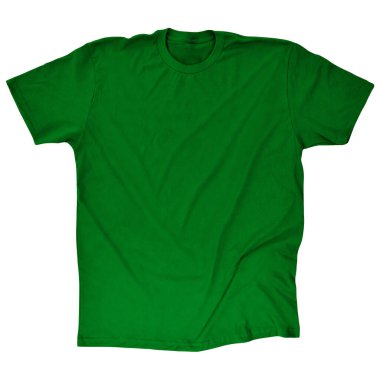 Bu yeşil eğreltiotu renginde parlak pamuklu tişört vaktinizi harcamak için tasarlandı..