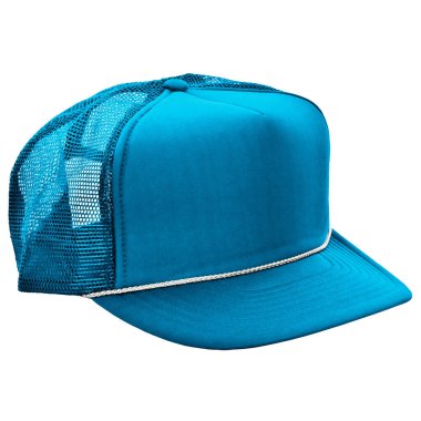 Bu kenar görünümlü harika bir beysbol şapkası modeli mercan mavisi ile göz kamaştırıcı bir tasarım yapmak sadece birkaç saniye sürer..