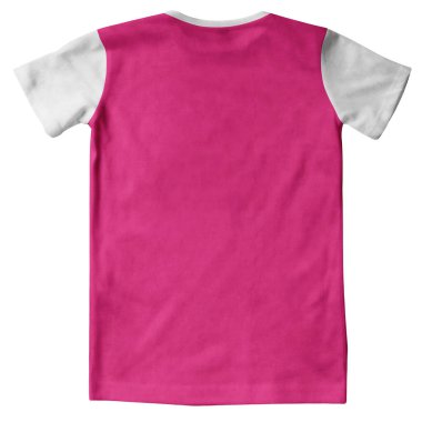 Bu Pembe Pembe Pembe Tişörtlü Şirin Arka Görünüm Tasarımlarınızı Resimli Görünümle Göstermek İçin Yaratılmıştır.