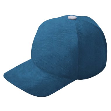 Bu yandan bakış açısıyla tasarladığınız ya da logonuz için en iyi stili oluşturun. İnanılmaz beysbol şapkası Adriyatik mavisi