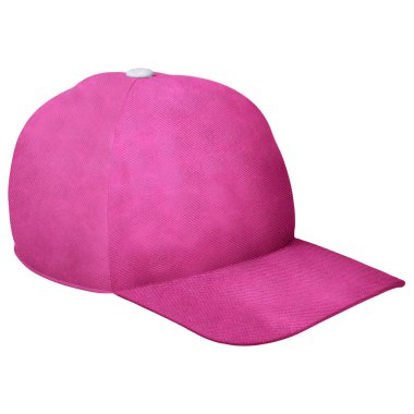 Bu kenardan bakıldığında en iyi tasarım ya da logoyu oluşturun Beyzbol şapkası Prizma Pembesi Rengi ile Şaşırtıcı.