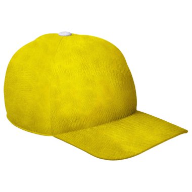 Bu yandan bakış açısıyla tasarladığınız ya da logonuz için en iyi stili oluşturun. Şaşırtıcı beysbol şapkası sarı ayva renginde.