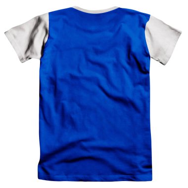 Sanat eserlerinizi bu arka plana yerleştirin güzel tişörtü bale mavisi rengine boyayın ve gerçekçi bir sonuç elde edin..