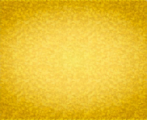 Abstrakte Polygon Stil Goldenen Vektor Hintergrund — Stockvektor