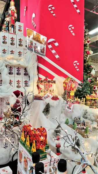 Incrível Belo Natal Mas Decorações Férias — Fotografia de Stock