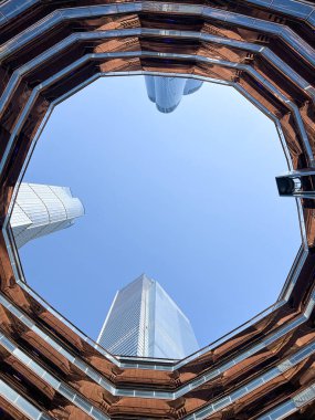 The Vessel, also known as the Hudson Yards Staircase, New York City, NY, USA - November 22nd, 2022