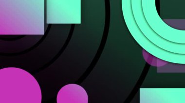 Colorful washout creative abstract geometric shape background for transition
