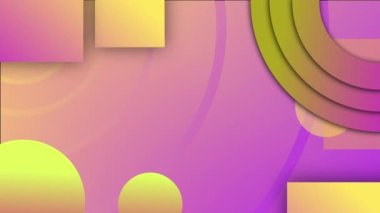 Colorful washout creative abstract geometric shape background for transition