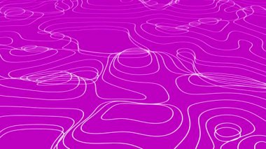 3D Topografik harita arka plan kavramı soyut arkaplan. Uzay Coğrafyası Dalgalı eğri çizgileri arkaplan 