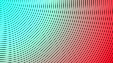 Değişik renk eğimleri olan kıvrımlar. Arkaplan için soyut geometrik renkli desen. Dekoratif zemin