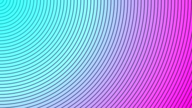 Değişik renk eğimleri olan kıvrımlar. Arkaplan için soyut geometrik renkli desen. Dekoratif zemin