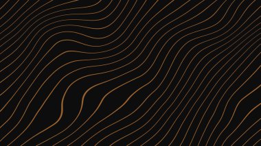 Dalgalı çizgiler en az zarif koyu hareket arkaplanını soyutluyor. Başlık arkaplanı olayı için kusursuz döngü