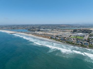 Carlsbad, Oceanside villaları, Güney Kaliforniya, San Diego, ABD 'de tatil yerleri.