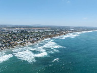 Carlsbad, Oceanside villaları, Güney Kaliforniya, San Diego, ABD 'de tatil yerleri.