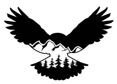 Vektör Baykuş Fantezi Sanatı