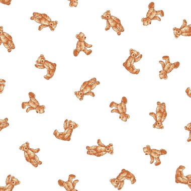 Sevimli ayı çiziminin kusursuz deseni,