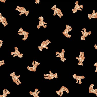 Sevimli ayı çiziminin kusursuz deseni,