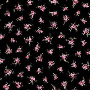 Güzel bir buket gülle kusursuz bir desen.,