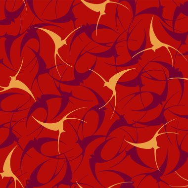 Japanese style swallow seamless pattern,Half step repeat Up and down is vertical movement and horizontal is half shift repeat,,