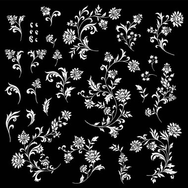 Sarasa desenli üretim malzemesi koleksiyonu,