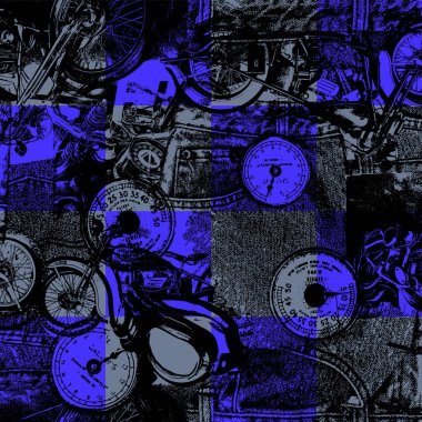 Motosiklet ve motor gibi makine kulpları,