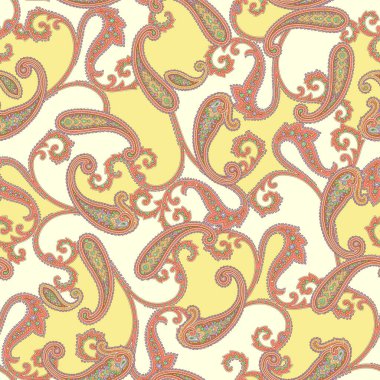 Güzel desenli kumaş. Devamlı bir desen oluşturuyor.,