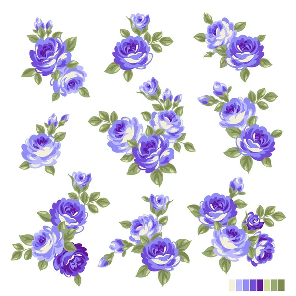Collection Abstraite Mignonne Matériel Rose — Image vectorielle